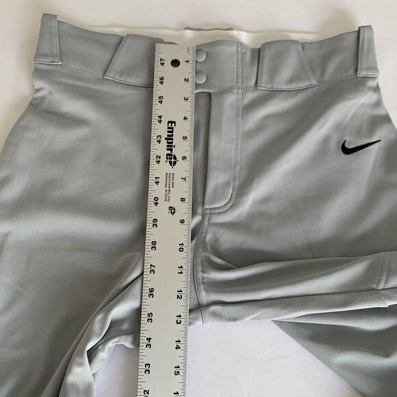 NWT Nike Vapor Select Baseball Pant Men Large 34x32 Gray Softball Sport Game - Picture 8 of 10